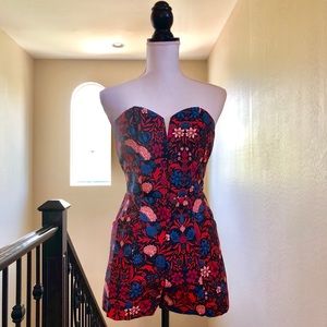 Jumpsuit shorts/tropical print/brand new H&M